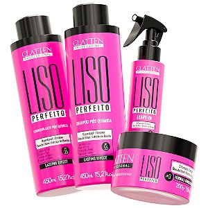 KIT LISO PERFEITO DE: 396,00 POR 139,00