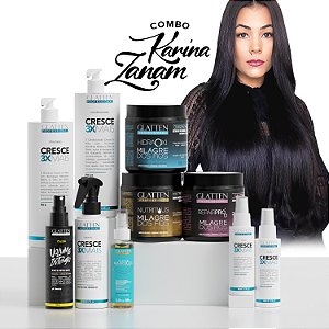 Combo Cronograma Capilar da Karina Zanam - (Frete Grátis)