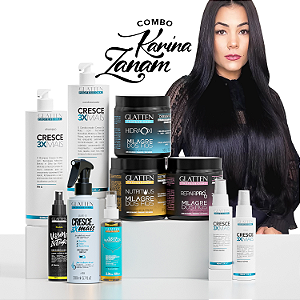 Combo Cronograma Capilar da Karina Zanam - (Frete Grátis)