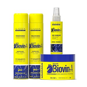Glatten - Linha Completa Biovin-A - (Frete Grátis)