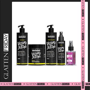 Tratamento Capilar Engrossador - Volume Intenso + BRINDE Perfume Capilar Hey Girl