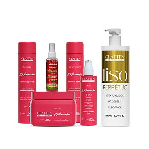 Combo - Hidratação de melancia + Liso perpétuo (500ml) + FRETE GRÁTIS