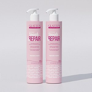 Combo Smooth & Repair – Shampoo 300ml + Condicionador 300ml