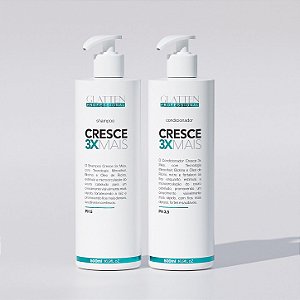 Combo Cresce 3x Mais Shampoo + Condicionador