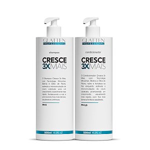 Combo Cresce 3x Mais Shampoo + Condicionador