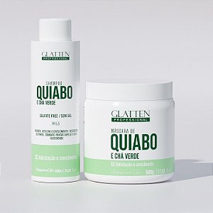 Shampoo e Máscara - Quiabo e Chá Verde