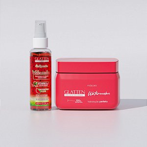 Máscara e Óleo Reparador - Melancia