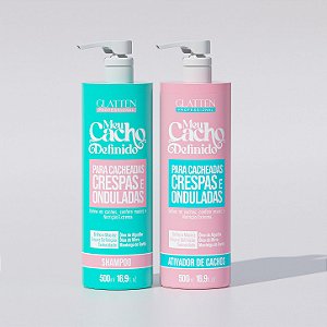 Shampoo e Ativador para Cachos - Meu Cacho Definido