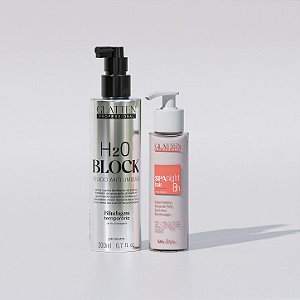 Kit H2O Block + Spa Night Sérum - Antifrizz, Proteção Contra Umidade e Tratamento Noturno