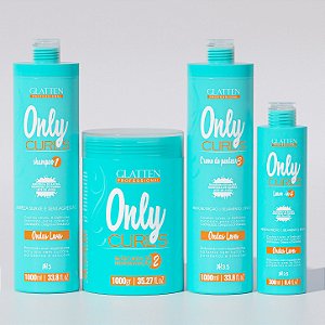 Kit para Cabelos Cacheados e Crespos - Only Curls