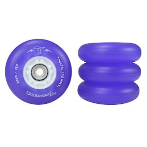 4 Rodas Inline Traxart Led Special 80mm/85a - Roxo