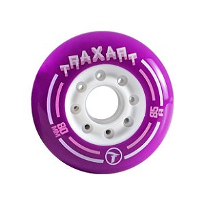 Jogo de Rodas Freestyle Traxart 80mm/85a - Roxo - DX-065