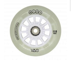 1 Roda Canariam VAO MIXY - LED 110mm/85a - BRANCO (unidade)