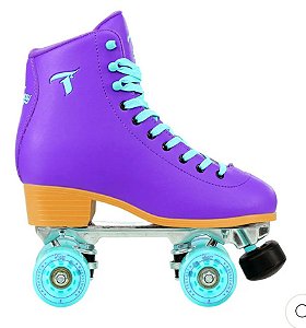 Patins Quad Traxart FOXXY Roxo- 58mm X 32mm ABEC-5 / LANÇAMENTO