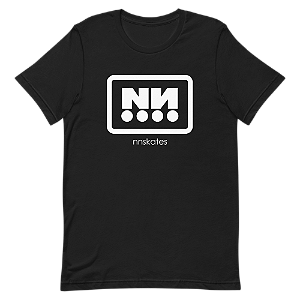 Camiseta NN Skates LOGO - Preta