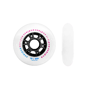 Roda Endless 90mm / branca (unidade)