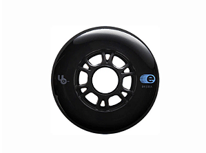 1 Roda Endless 84mm - preta / by Undercover (unidade)