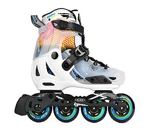 Patins Micro Skate Infinite LE Branco - Infantil ajustável 27 ao 30