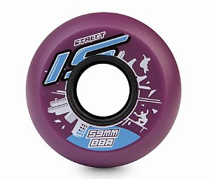 4 Rodas IS Street 59mm 88A / roxa