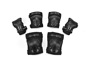 Kit de proteções Micro Skate Shock Protections - preto