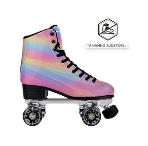 Patins Quad Micro skate Twilight com rodas de LED - Ajustável