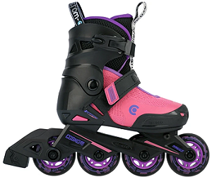 Patins Micro Skate Cosmo Purple/Rosa - Infantil ajustável