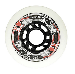 4 Rodas FR Street Kings 80mm 85A  - branco