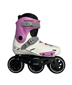 Patins Cosmo ID TT Preto - 110mm / branco