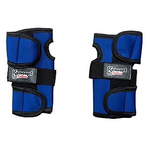 Protetor de punho / munhequeiras Koncept inline - Azul