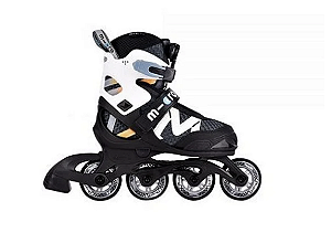 Patins Inline Infantil Micro Skate NEW SHAPER  - Ajustável 35 ao 38