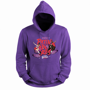 Moletom Canguru SOMOS PATINADORES / Roxo - GG