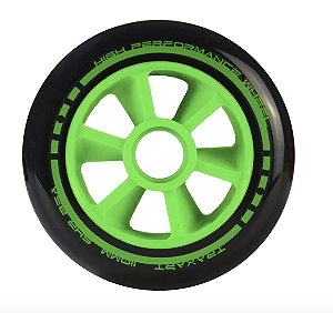 Traxart Rodas Freestyle High Performance 110mm 85a - DY-141 / Verde (3 unidades)