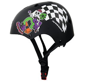 Capacete Infantil Flying Eagle PRO Junior Black - Preto