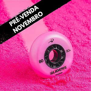 PRÉ-VENDA: Rodas Flying Eagle FE Slider - 80mm 90a / Rosa (4 rodas)