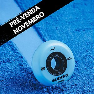 PRÉ-VENDA: Rodas Flying Eagle FE Slider - 80mm 90a / Azul (4 rodas)