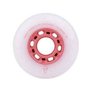 Roda Flying Eagle Ice Cream 76mm - Red / tubo com 8 rodas