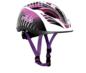 Capacete Infantil Fila Skates Girl - Pink / violeta Ajustável - (envio do RS)