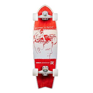 Skate Cruiser Simulador de Surf HLB - 32x9,5'' BRAINWASH