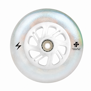 Roda LED Micro New Flash Pérola 125mm 85A – Unidade