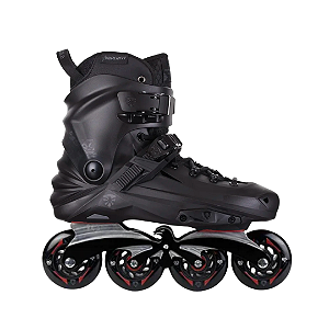 Patins X7 F 80mm / preto com base Falcon red 80mm - 43 BR