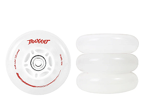 Jogo de Rodas LED Multicolor Traxart – 90mm / 85A (4 Unidades)