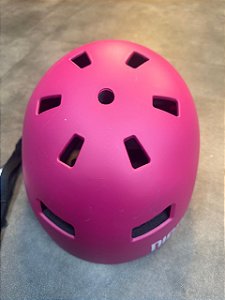 MOSTRUÁRIO: Capacete Niggli Rosa fosco M