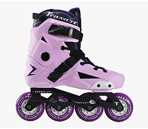 Patins Revolt Traxart Lilás de base preta - 41/42 *caixa