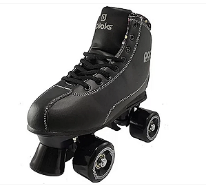 Patins 4 Rodas Quad Pop Divoks Preto - 40 *caixa