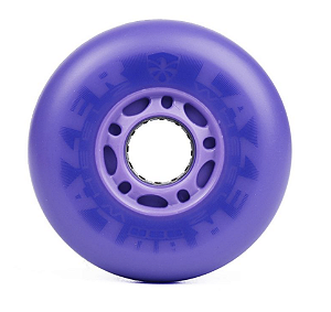 Roda de LED Flying Eagle Lazer Wheelz - Roxo 76mm / 4 rodas