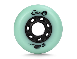 Rodas Micro Brave - Verde 76mm / 90a (4 unid)
