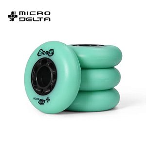 Rodas Micro Brave - Verde 80mm / 90a (4 unid)