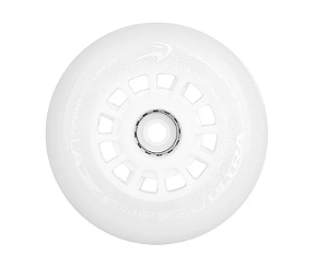 Pré-Venda | Rodas LED FlyingEagle LazerWheelz ULTRA 100mm 88A Branca – 1 Roda