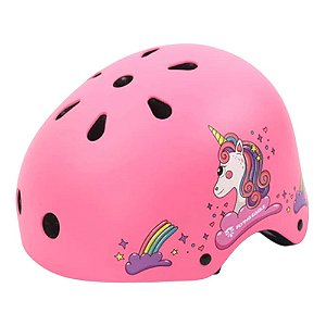 Pré-Venda: Capacete Infantil FlyingEagle Rider JR Ajustável - Rosa