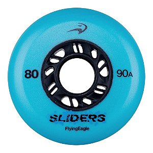 Pré-Venda: Rodas FlyingEagle FE Sliders 90A - Azul(4 unid)